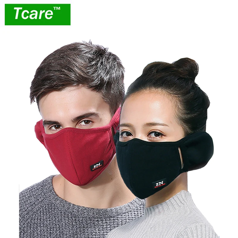 

Tcare Respirator Masks 2 Layer Pure Cotton Masks Protective Filter Insert Mouth Masks for Man Women Boy Girl