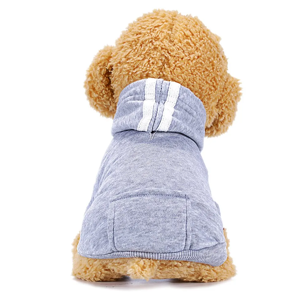 Pet Clothes Dog Cat Hoodies Jerseys Sweatshirt Jumpsuits Winter Outfit Petstyle Clothing Puppy Small Medium Dog Clothes _9533