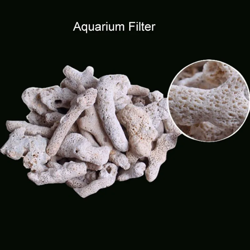 1kgAquariumFilterMediaNaturalCoralBoneBiologicalFilterforFish