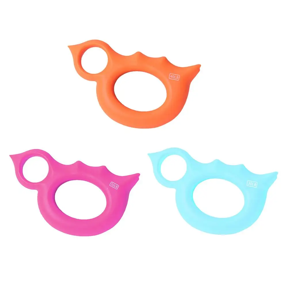 

Silicone Hand Grip Ring Strengthener Finger Grip Forearm Exercise Stretcher Bird Shape Ring For Hand Strength And Forearms