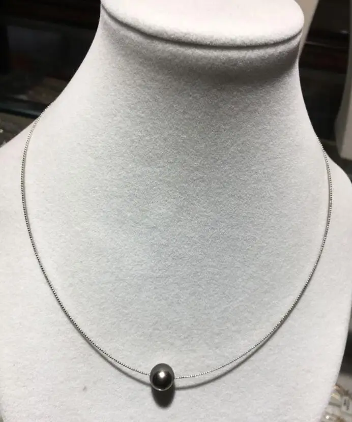 

Wholesale price ^^^New 10-11mm 11-12mm pink white south sea freshwater Pendants Necklace " pearl