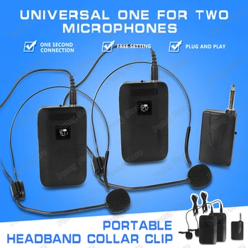 

Lapel clip Teacher Loundspeaker Portable amplifier External Voice chargeable Receiver Amplifier microphones for tour guide Stage