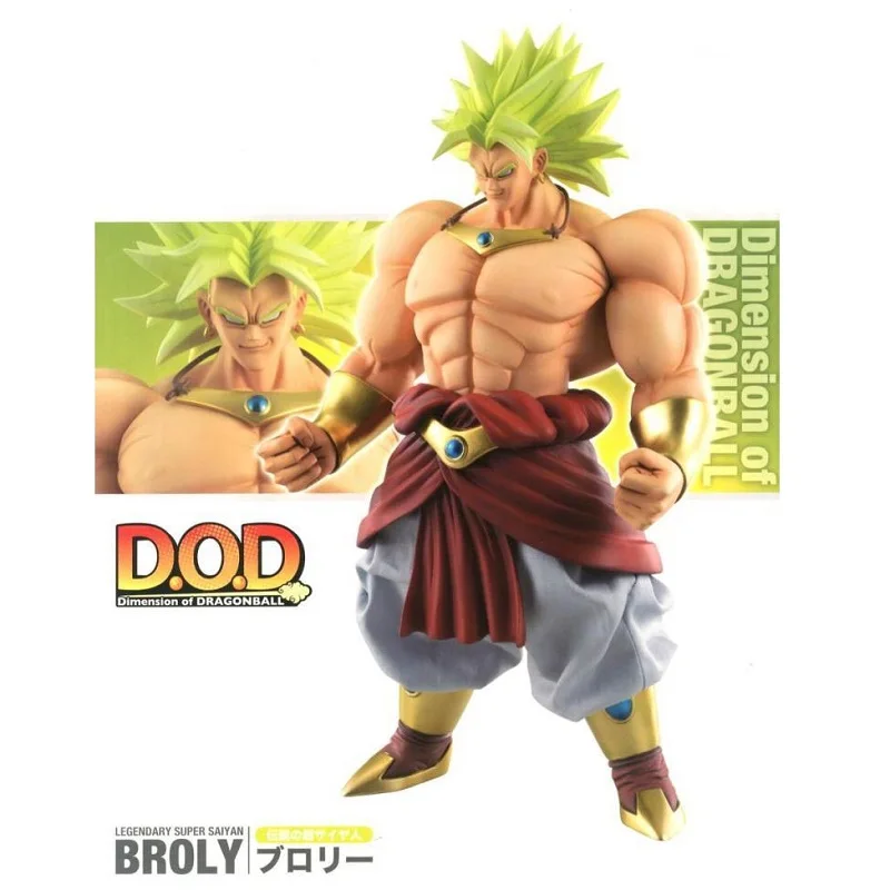 

Dragon Ball Broli Action Figure Toy Movies Dragon Ball Z DIY Display DOD Broli Model Birthday PVC Toys Juguetes Gift
