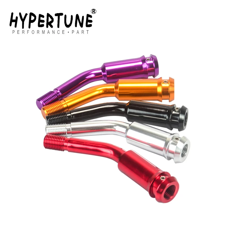 Gear Shifter Extension Stick Purple Aluminum Straight Gear Stick Extension Knob Shifter Lever Extender for VW T4 1990-2003