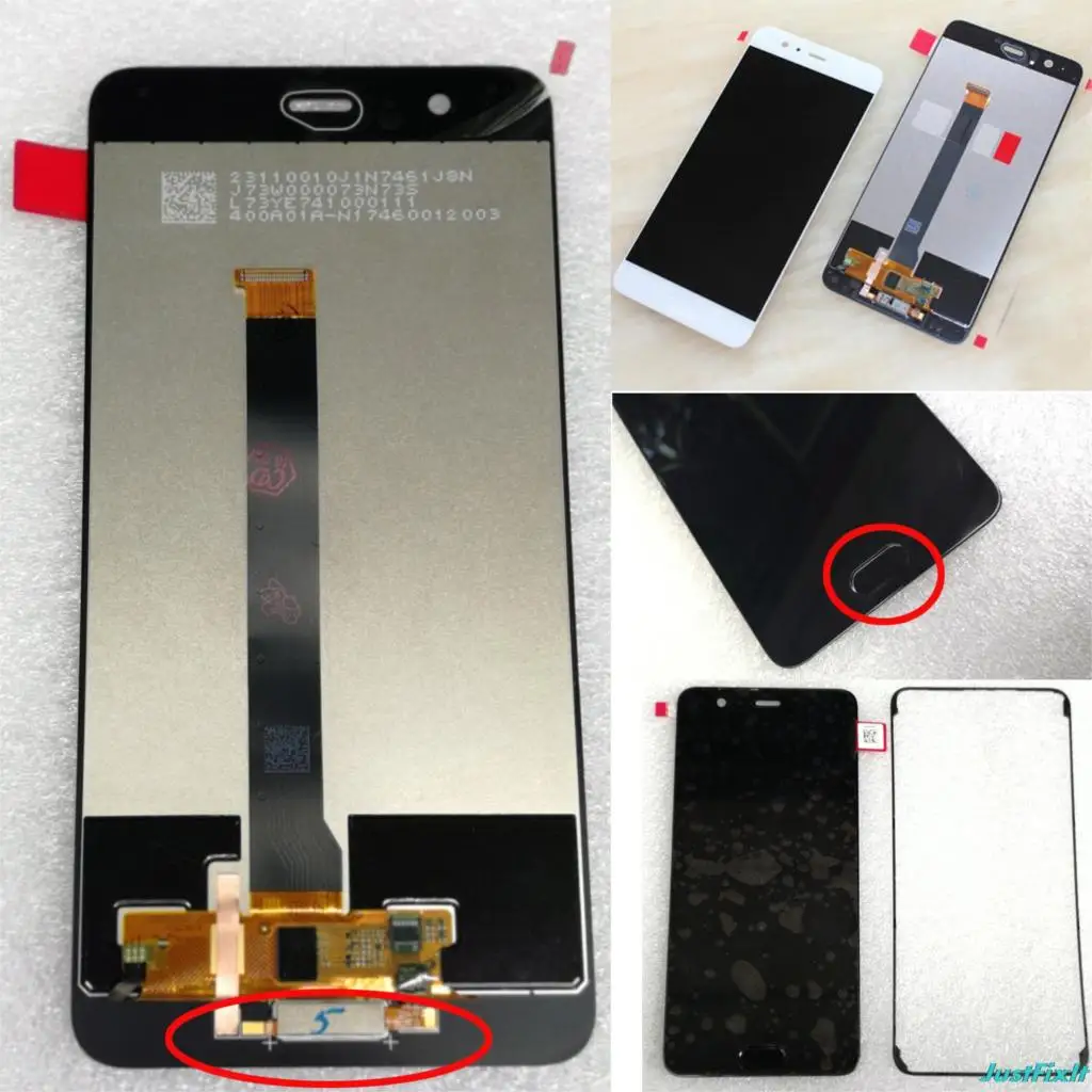 

Replacement Huawei P10 Plus LCD Display Touch Screen Digitizer Assembly For Huawei P10 LCD P10 PLUS Display With Frame P10P