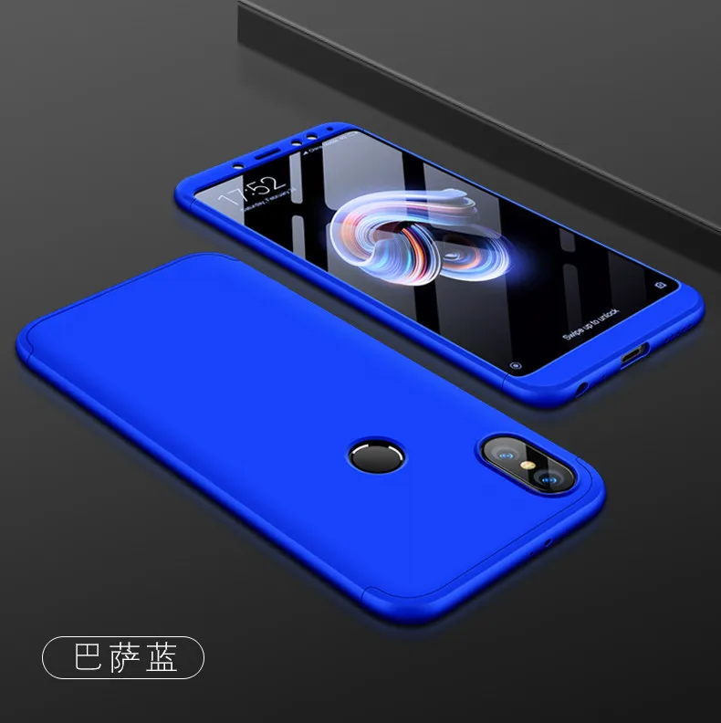 360 hard full case cover for Xiaomi Redmi note 5 pro  07