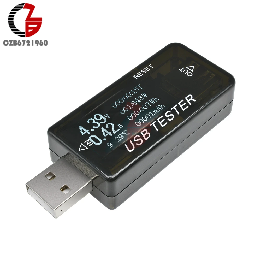6 в 1 USB тестер зарядное устройство Doctor LCD цифровой вольтметр Амперметр мощности