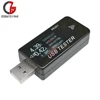 6-en-1 USB testeur chargeur docteur LCD voltmètre numérique ampèremètre puissance température courant tension mètre batterie capacité détecteur ► Photo 2/6