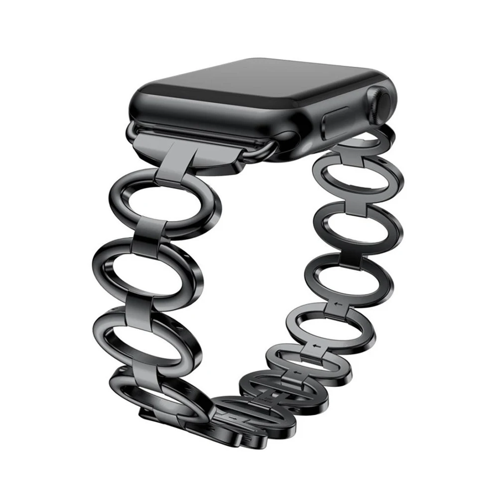 

EIMO Stainless Steel Bracelet For Apple Watch Band 38mm 42mm Iwatch Series 4/3/2/1 Wristband Strap Link Bracelets Watchband Belt