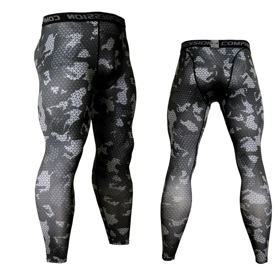 

Camouflage Compression Sportswear Running Tights Men Soccer Training Jogging Pants Men Fitness Sport Leggings Gym Trousers Male