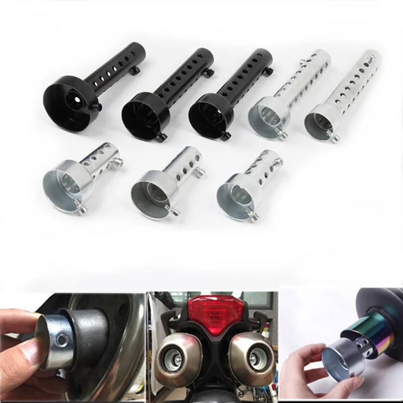 

Silp on 38-61mm Motorcycle Silencer System DB Killer Stainless Steel Modified Exhaust Muffler Pipe Noise
