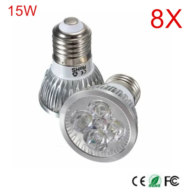 Ampoule LED E27 Super puissante, projecteur très lumineux, 15W, AC