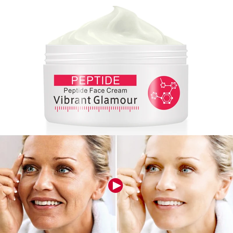 

VIBRANT GLAMOUR Face Cream Argireline Pure Collagen Cream Anti-wrinkle Firming Anti Aging Anti Acne Whitening Moisturizing Care