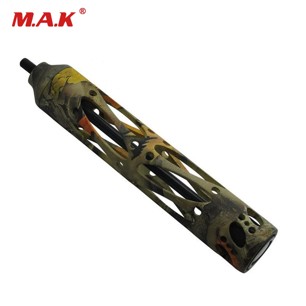 3 Color 8 inch 6.5 oz CNC Aluminum Bow Stabilizer for Compound Bow