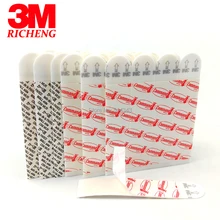 Tiras de substituição de comando 3m, tiras de substituição de cartaz de 3m, fita dupla face, tiras de recarga de comando, 10 peças empacotamento solto