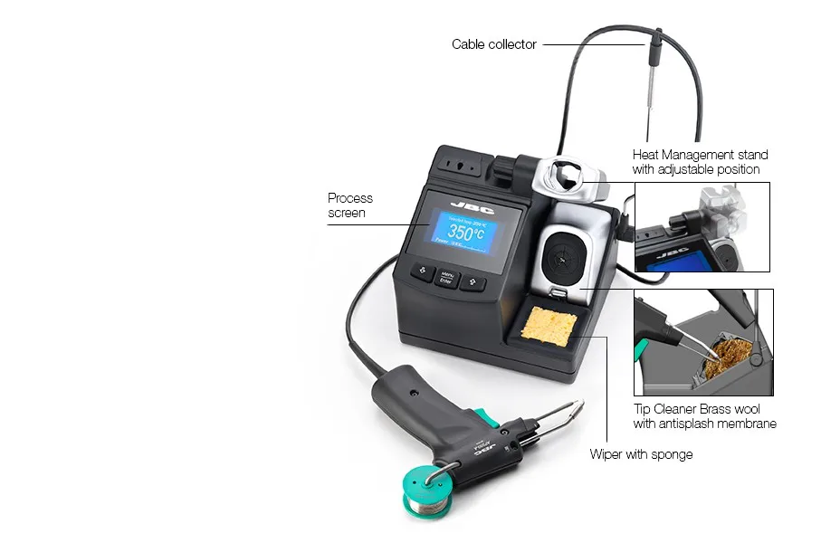 JBC CA паяльная станция CA-1E 120 В, CA-2E 230 В, CA-9E 100 в