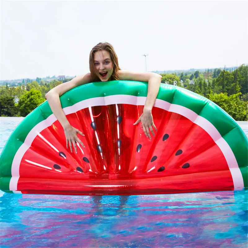 

Hot Watermelon Floating Swim Ring Floating Row Inflatable Pool Floating Children and Adult Water Toy Mattress Ocean Party