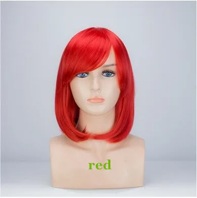 DM-WIG01) платье для милой девочки Смола Японии Аниме Kigurumi Косплэй маска в стиле "Лолита" женскую одежду BJD Masks' парик Тип на выбор - Цвет: red