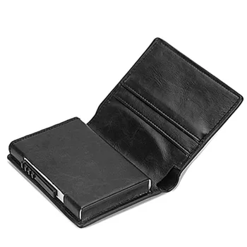 

New Credit Card Holder Slim Wallet Aluminium Men Women Metal Wallet for Cards Business Card Package RFID Protector