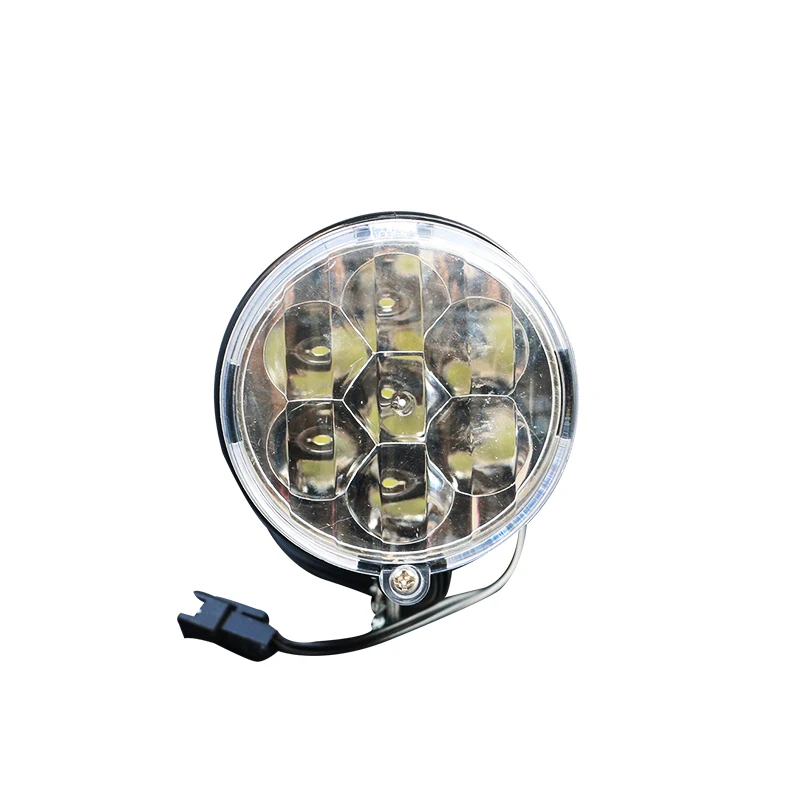 7 светодиодный головной светильник светодиодный велосипедный передний светильник велосипедный светильник для 36 в электрический скутер мотоциклетный светильник s велосипедный фонарь Аксессуары для велосипеда
