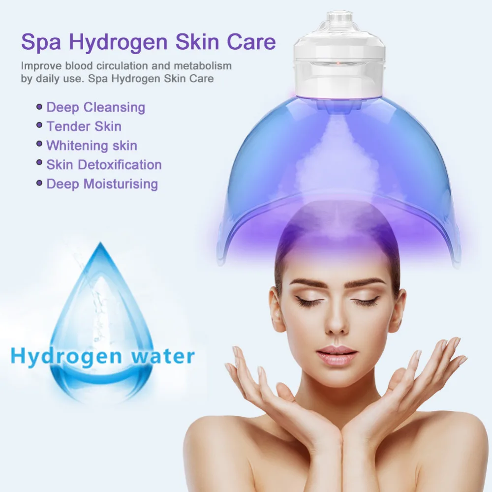 New LED Skin Rejuvenation Mask Spa Hydrogen Skin Care Beauty Mask Equipment Facial Skin Lifting