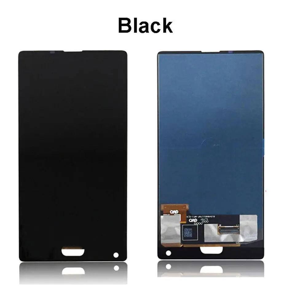 Черный/синий для 5,5 дюймов Doogee mix lcd дисплей+ кодирующий преобразователь сенсорного экрана в сборе запасные части - Color: Black
