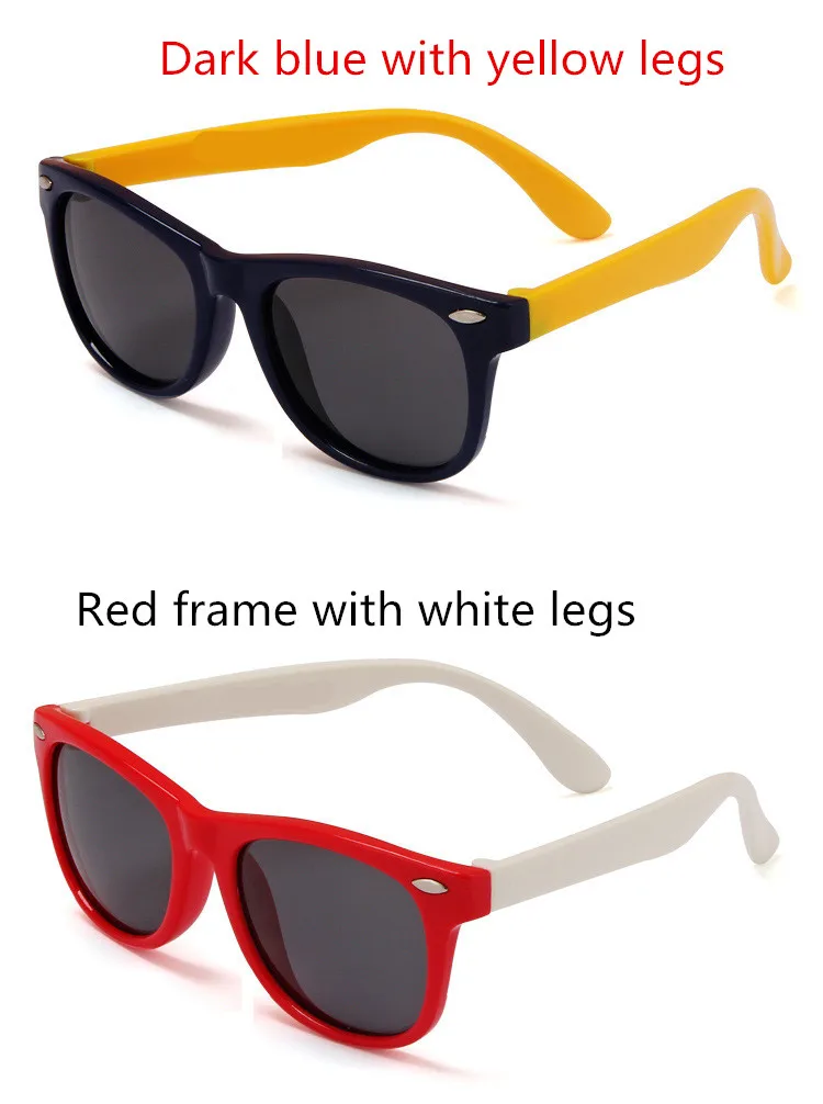 ASUOP2017silicone children sunglasses men and women children sunglasses boy girl safe shade baby glasses square UV400 sunglasses (8)
