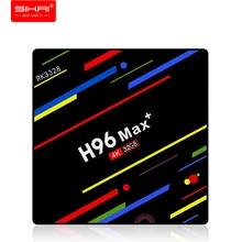 H96 Max+ Set Top Box for Bluetooth 4.0 Quad-core Android 9.0 4G 64G RK3328 Smart TV Box Mali-450 GPU 2.4G/5.0GHz wifi Family TV ruijie 4g 64g h96 max h2 android 7 1 tv box rk3328 quad core 4k smart tv 2 4g 5g wifi usb 3 0 bluetooth 4 0 media player