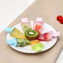 Bf040 творческий прекрасный DIY медведь Popsicle Плесень Мороженое формы сектора модель Ice формы 12*10.2*8 см