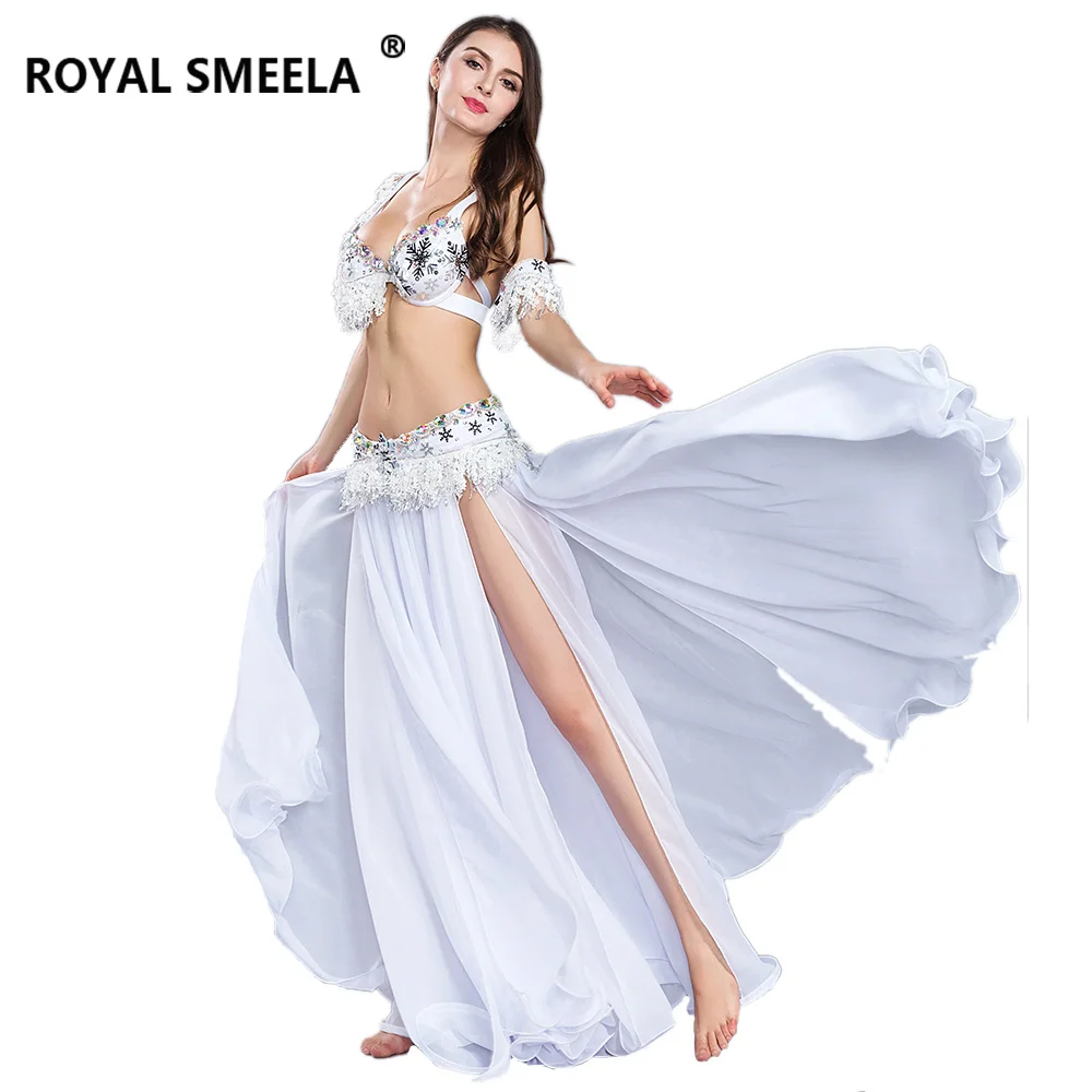 

Hot Sale Free Shipping 2019 New sexy fashion belly dance costume set /bellydance clothes/bellydancing set Bra&Belt&Skirt 8805