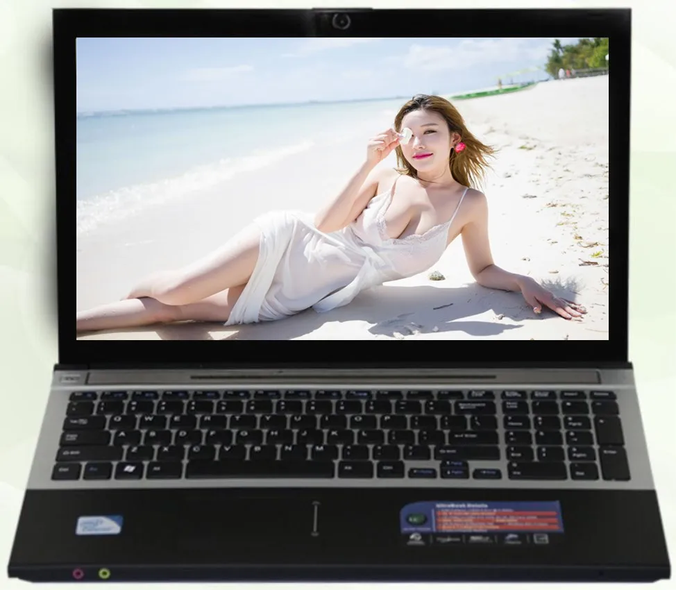 8G ram 120G SSD 1000G HDD 15,6 дюймов 1920*1080P Intel Core i7-5500U cpu игровой ноутбук Win 7/10 ноутбук с DVD-RW для офиса и дома