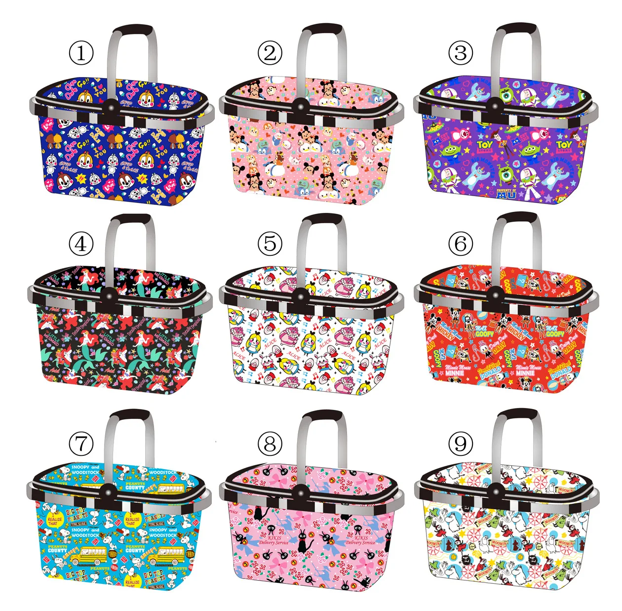 

IVYYE Toy Story Aliens Fashion Portable Lunch Bags Cartoon Picnic Basket Food Box Tote Storage Keep Warm Unisex NEW