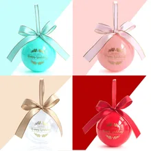 10/20/30 шт Бал box хрустальный шар красный свадебный обычай, розовый пластиковая коробка для конфет, для свадебного подарка