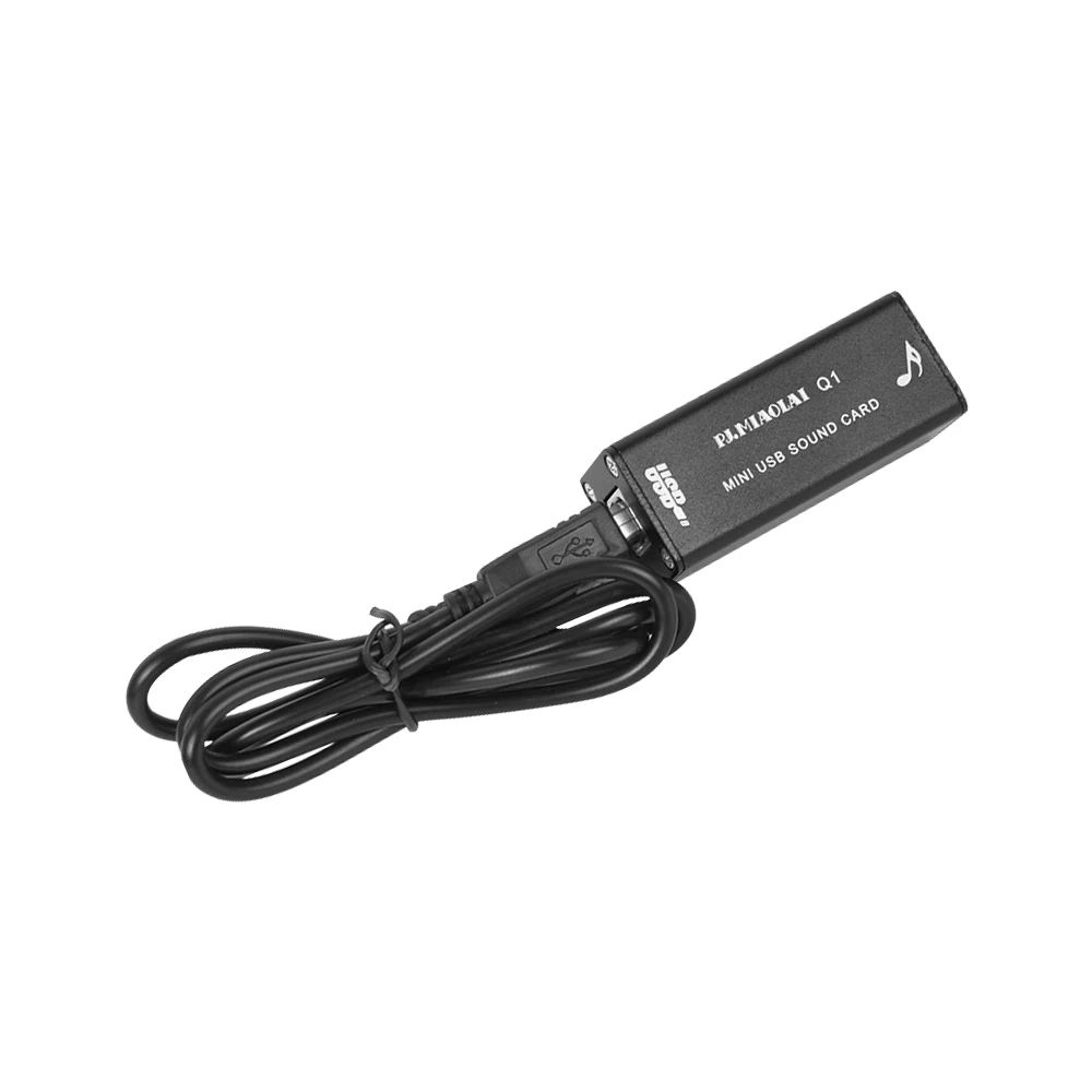 Портативный ноутбук PJ.MIAOLAI HiFi внешний портативный декодирующий звуковая карта USB