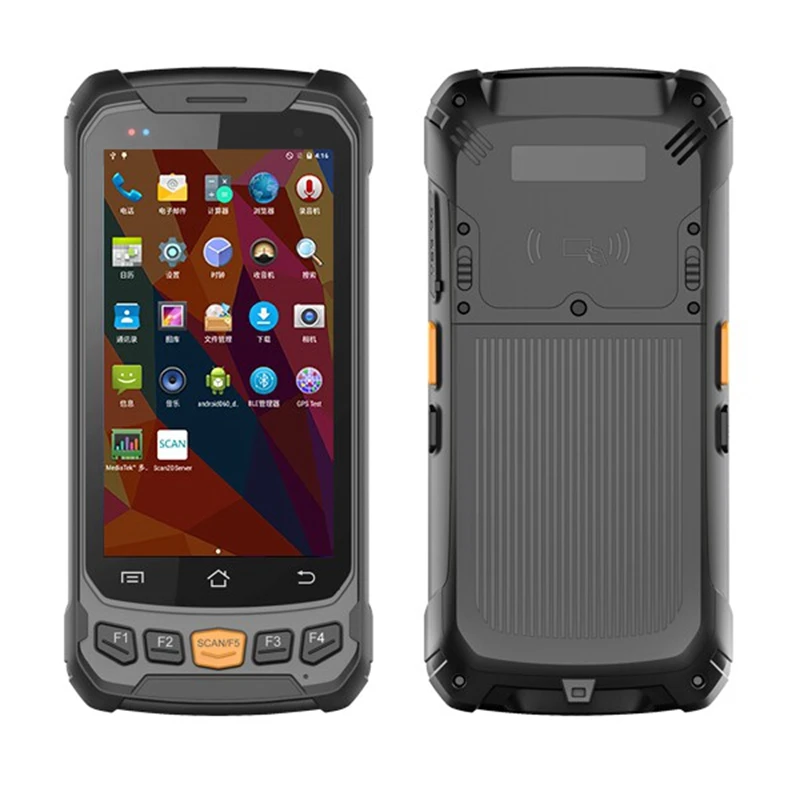 

Sincoole портативный терминал PDA 4,7 дюймов Android 7,0 с кнопками 1D/2D сканер штрих-кодов считыватель данных SH47