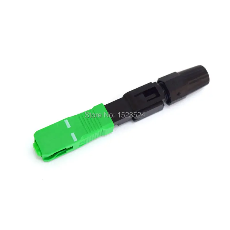 

10pcs/lots Embedded English Manual SC/APC Quick Connector SM FTTH SC/APC Fast Connector SC/APC Field Assembly Connector