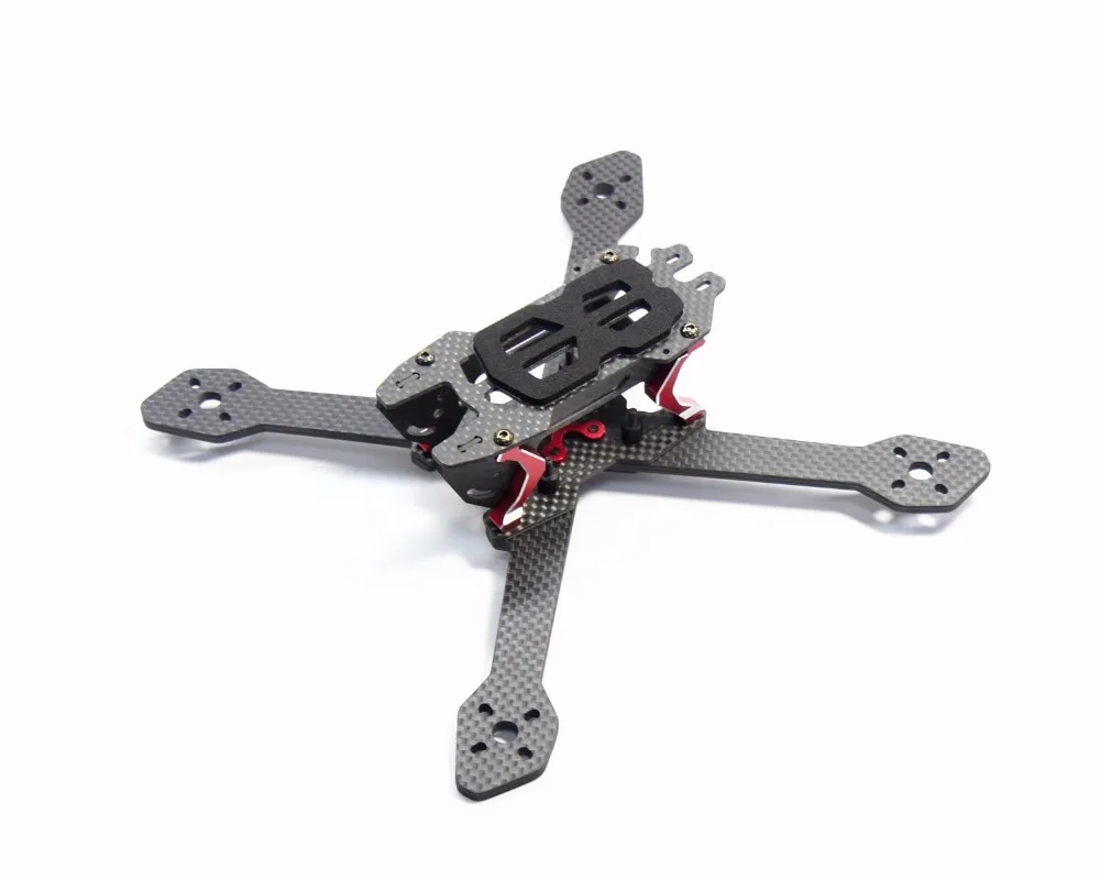 

DALRC Title X212 212mm Carbon Fiber Frame Kit 4mm Independent Arm For FPV Racing Drone Support 2205 2206 2305 2306 2600KV Motor