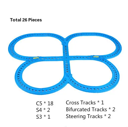Различные виды игрушек поезд трек железнодорожные ситуации аксессуары совместимы с tomass поезда Биро игрушки для детей - Цвет: combination 10