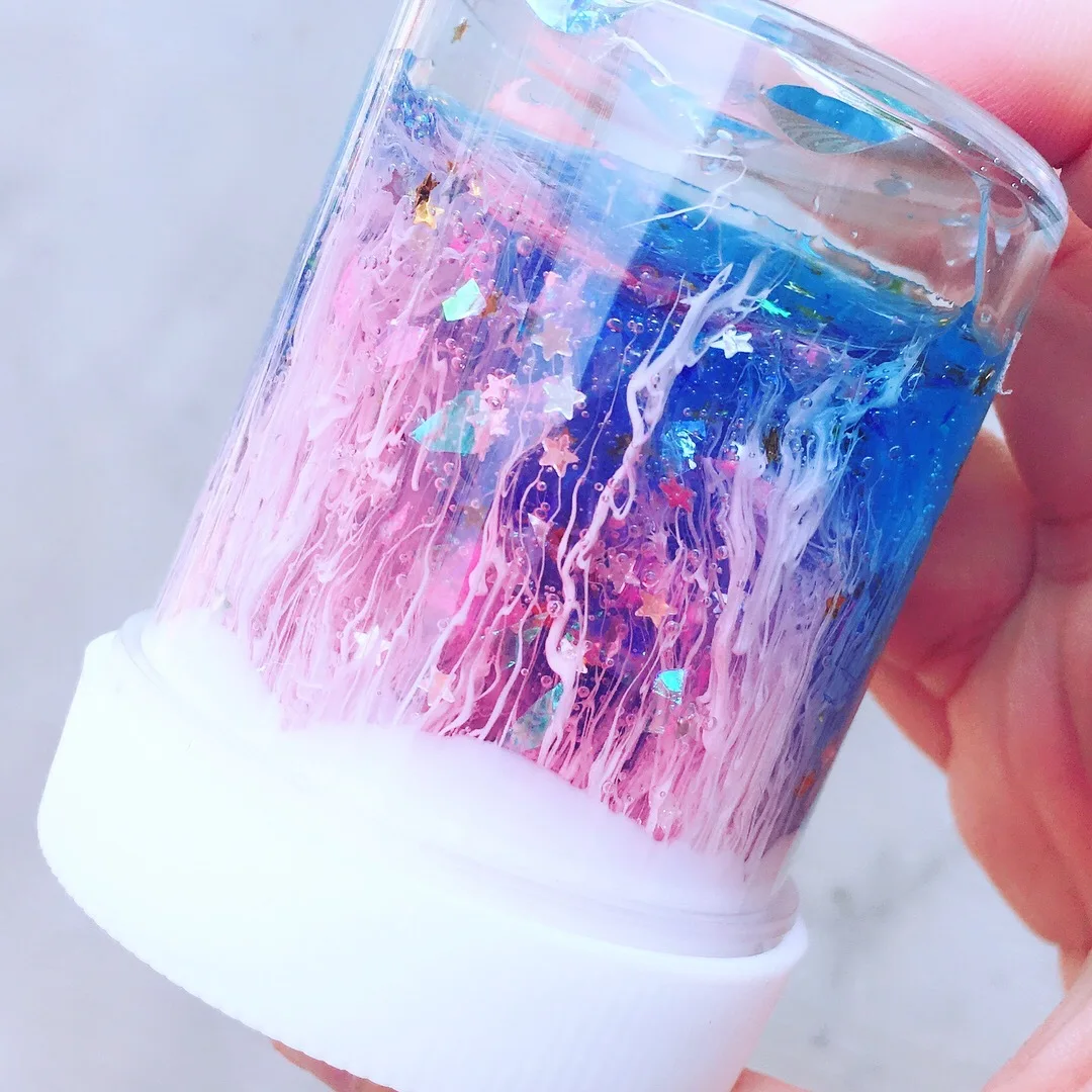 

YOOAP Non-Toxic Clear Slime Beautiful Color Mixing Cloud Slime Kids Relief Stress Toys slime supplies slime charms