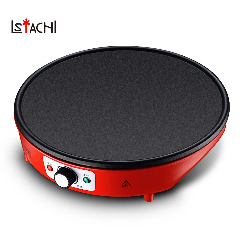 

LSTACHi Multifunction Non-stick Electric Crepe Maker Pizza Pancake Baking Pan Fried Chicken Griddle Pie Frying Grill Steak Cook
