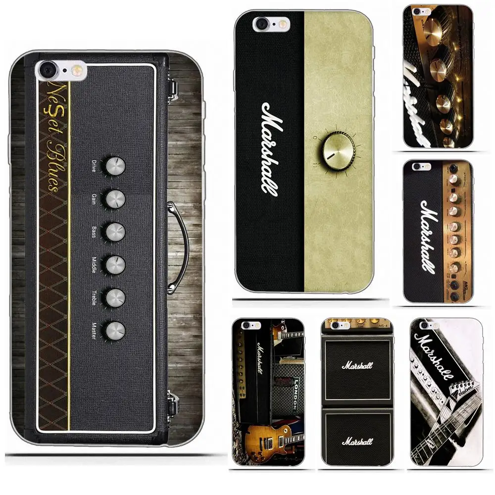 

Marshall Electric Guitar Amp Amplifier For iPhone 4 4S 5 5C SE 6 6S 7 8 Plus X Galaxy S5 S6 S7 S8 Grand Core II Prime Alpha