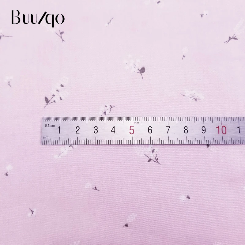 Buulqo горячая Распродажа, детская саржевая хлопковая ткань с цветочным принтом, Лоскутная Ткань, сделай сам, швейная стеганая одежда, материал 50*40 см