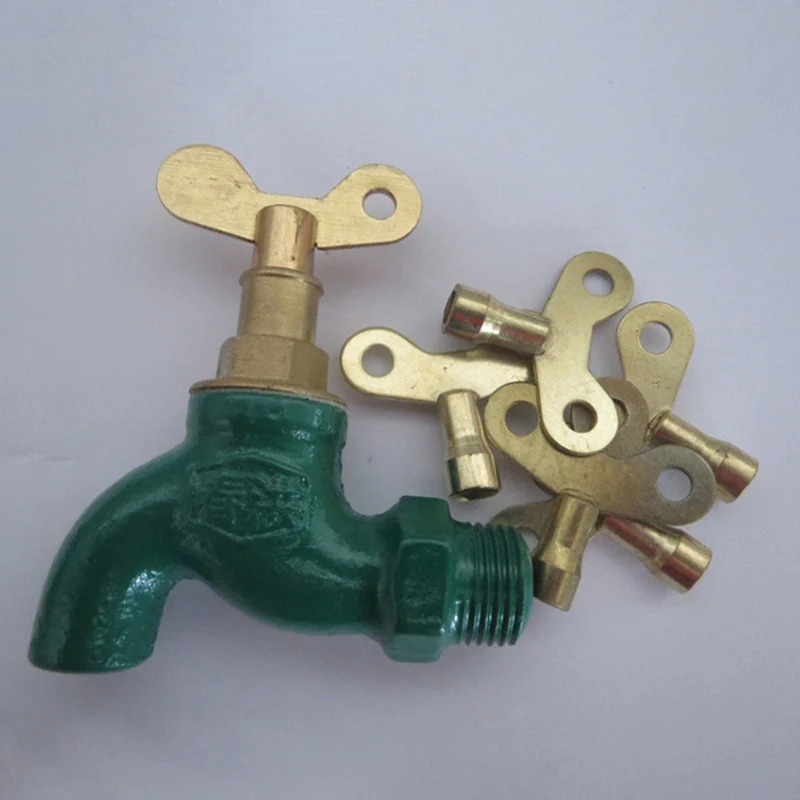 Buy 2 Pcs 6mm Gold Tone Metal Water Tap Knob Switch