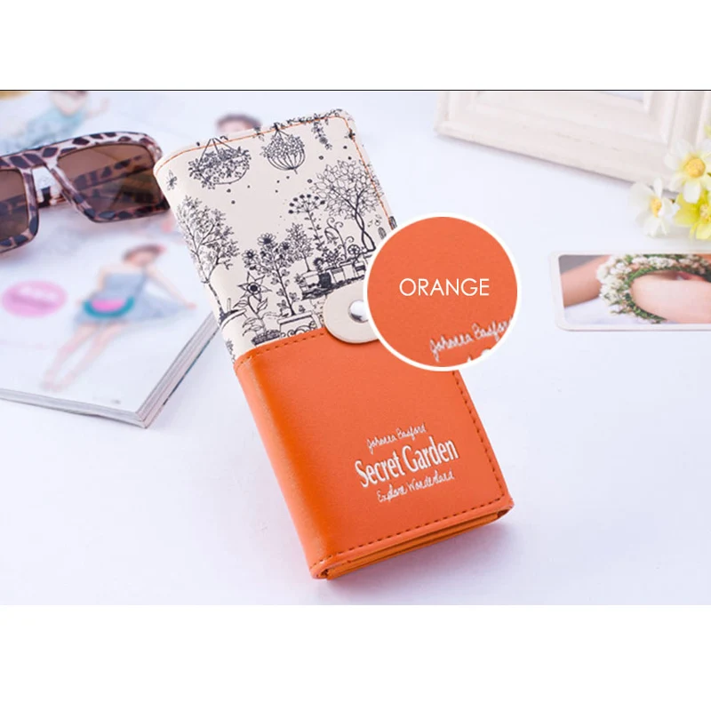  2016 Fashion Style Women Wallets PU Leather Clutches Purse Candy color Female Long Purse Wallet Woman Casual Bags Gift for Girls 