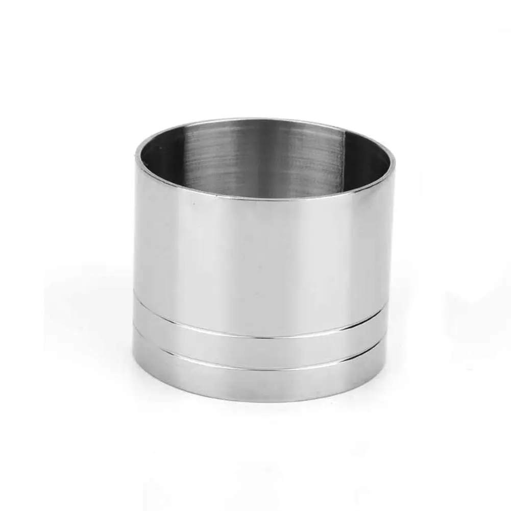 Measuring Cup Cylinder Shape Spirit Bar Practical Durable Lightweight Kitchen Thimble Stainless Steel Wine Party Tool Jigger - Цвет: 25ml