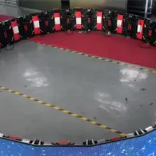 Внутренний изогнутый СВЕТОДИОДНЫЙ дисплей P3.91 500*500 мм изогнутый СВЕТОДИОДНЫЙ дисплей внутренний изогнутый/наружный изогнутый СВЕТОДИОДНЫЙ экран