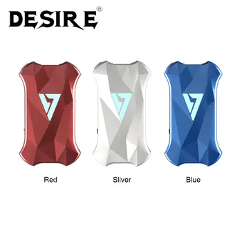 

Origianl Desire X Mini 108W 21700 Box MOD 108W Max Output Low Poly Design Vape E-cigs Mod Desire X Mod No 21700/18650 Battery
