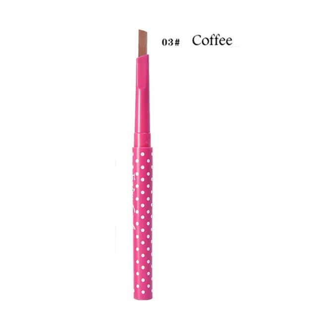 Водостойкая Перманентная пудра ручка макияж карандаш для бровей порошок цветная Косметика Черный Коричневый Карандаш для подводки бровей Shaper бровей Макияж - Цвет: Coffee