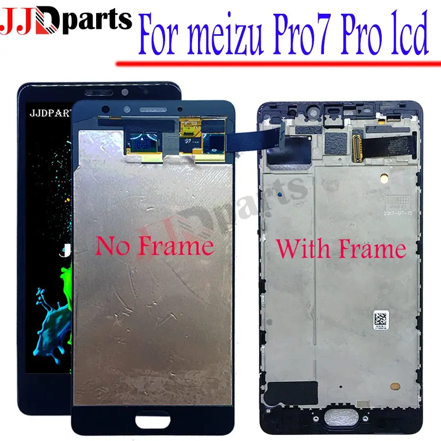 

Original For Meizu Pro 7 Plus Lcd Screen Display Touch Screen Digitizer Assembly with Frame For Meizu Pro 7 pro7 Plus display