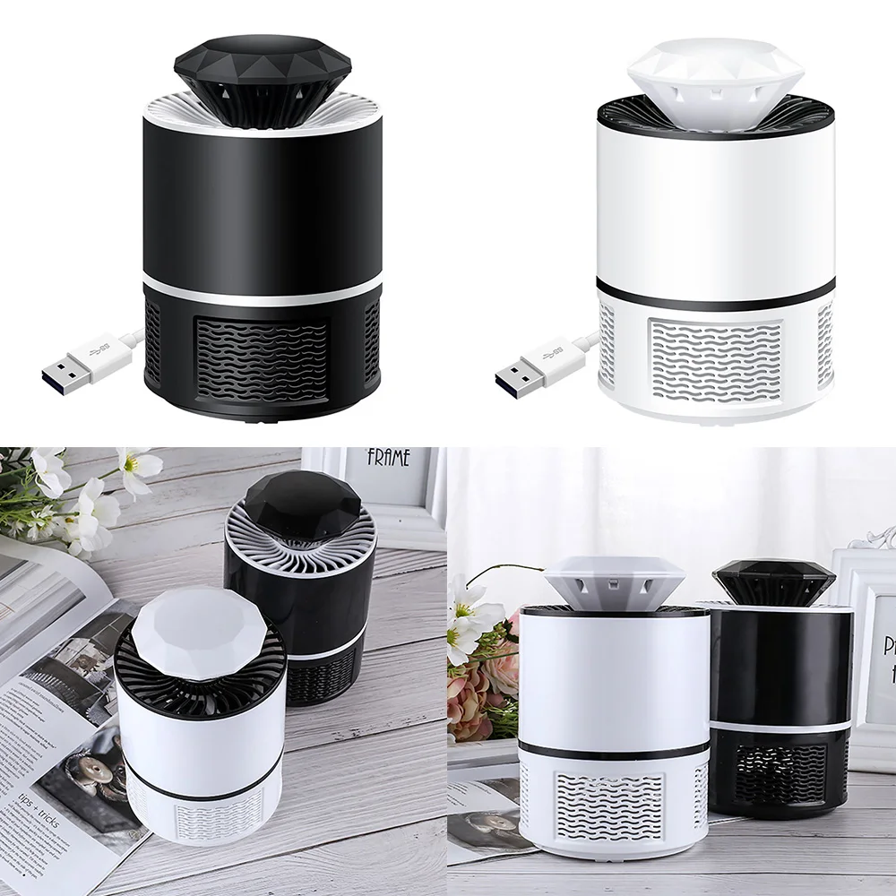 Mosquito Killer USB Электрический комаров Killer лампа Фотокатализ немой домашний светодиодный жучок ловушка для насекомых Zapper ловушка без излучения борьба с вредителями